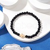 Opaque Acrylic Beads Stretch Bracelets BJEW-JB11605-01-1