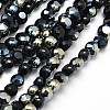 Electroplate Glass Beads Strands EGLA-A002-4mm-H24-1