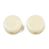 Opaque Acrylic Beads SACR-N014-002E-1