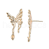 Brass Stud Earring Findings KK-N232-429LG-A-3