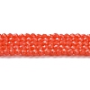 Glass Imitation Jade Beads Strands GLAA-H021-02-01-2