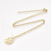 201 Stainless Steel Pendant Necklaces NJEW-T009-JN129-45-2-2