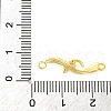 Brass Pave Clear Cubic Zirconia Connector Charms KK-Z051-03G-3