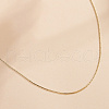 925 Sterling Silver Box Chain Belts AJEW-L098-002G-3