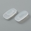 Silicone Eyeglass Nose Pads SIL-WH0014-09B-2