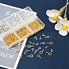 400Pcs Iron Screw Eye Pin Peg Bails IFIN-YW0001-26-7