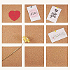 BENECREAT Cork Label Stickers AJEW-BC0001-54B-8