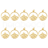 HOBBIESAY 10Pcs Brass Pendants KK-HY0002-96-1