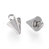 Tarnish Resistant 304 Stainless Steel Pendants X-STAS-G214-47P-03-2