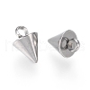 304 Stainless Steel Pendants X-STAS-G214-47P-03-2