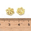 Rack Plating Brass Beads Caps KK-B088-05B-G-3
