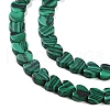 Synthetic Malachite Beads Strands G-M403-A02-02-4