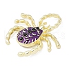 Alloy Rhinestone Pendants PALLOY-R151-67G-02-2