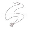 3Pcs 3 Sizes 304 Stainless Steel Macrame Pouch Empty Stone Holder Necklace Making NJEW-JN05240-7