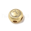 Rack Plating Brass & Cubic Zirconia Pendants KK-Z047-07G-L-RS-2