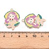 Alloy Enamel Pendants ENAM-T020-84-3