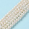 Natural Cultured Freshwater Pearl Beads Strands PEAR-E018-99-2