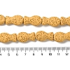 Fish Dyed Natural Lava Rock Beads Strands G-O126-01A-08-4
