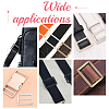 WADORN 24Pcs 6 Colors Alloy Slider Buckles FIND-WR0010-73-5