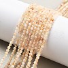 Natural Yellow Quartz Beads Strands G-RM250104-E7-2