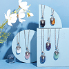   Natural Mixed Stone Pendants G-PH0001-28AS-5