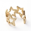 Adjustable Brass Cuff Finger Rings RJEW-G096-06G-3