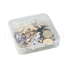 60Pcs 15 Styles Halloween Theme Alloy Enamel Pendants FIND-FS0002-89-6