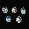 Electroplate Acrylic Pendants PACR-S225-01-1