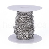 Tarnish Resistant 304 Stainless Steel Link Chains CHS-G014-09P-2