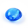 Handmade Silver Foil Glass Beads SLF15mmY-06-2