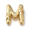 Brass with Cubic Zirconia Pendant KK-Q818-03M-G-1
