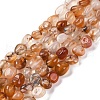 Natural Red Agate Beads Strands G-G146-A25-01-2