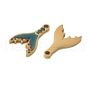 304 Stainless Steel Enamel Pendants STAS-Z139-03G-06-2