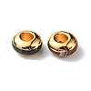 Brass European Beads G-F743-08-3