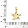 Brass Micro Pave Cubic Zirconia Pendants KK-D317-070G-3