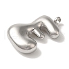 Non-Tarnish Ion Plating(IP) 304 Stainless Steel Pendants X-STAS-M017-08P-05-2