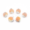 Opaque Resin Pendants RESI-T053-06-4