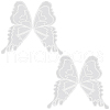 Polyester & Cotton Embroidery Sew On Clothing Patches PATC-WH20004-04B-02-1