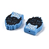 Father's Day Silicone Beads SIL-V006-02I-2