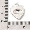 304 Stainless Steel Pendants STAS-E545-03P-3