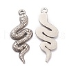 Non-Tarnish 304 Stainless Steel Pendants STAS-G244-10P-2