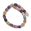 Natural Weathered Agate Beads Strands G-NH0047-B07-02-3