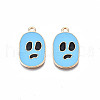 Alloy Enamel Pendants ENAM-S130-21C-2