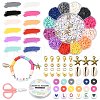 DIY Bracelet Necklace Making Kit DIY-YW0007-76-1