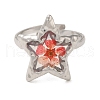304 Stainless Steel Open Cuff Ring RJEW-C083-19P-2