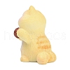 Resin Cat Shape Display Decoration DJEW-F027-03-2