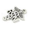 Tibetan Style Alloy Pendants TIBE-I026-5976AS-2