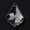 Transparent Glass Pendants GLAA-R223-16-2