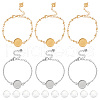  DIY Blank Dome Link Bracelet Maknig Kit DIY-NB0010-47A-1