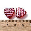 Glass Enamel Beads GLAA-Q125-01D-5